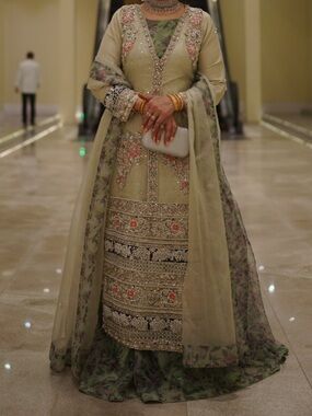 Indian Pakistani designer outfit. Great condition.